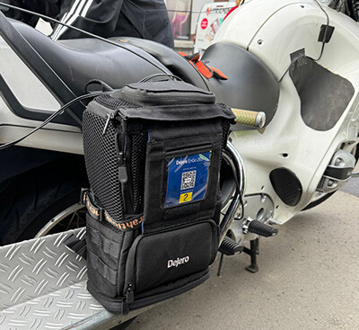 A Dejero EnGo backpack