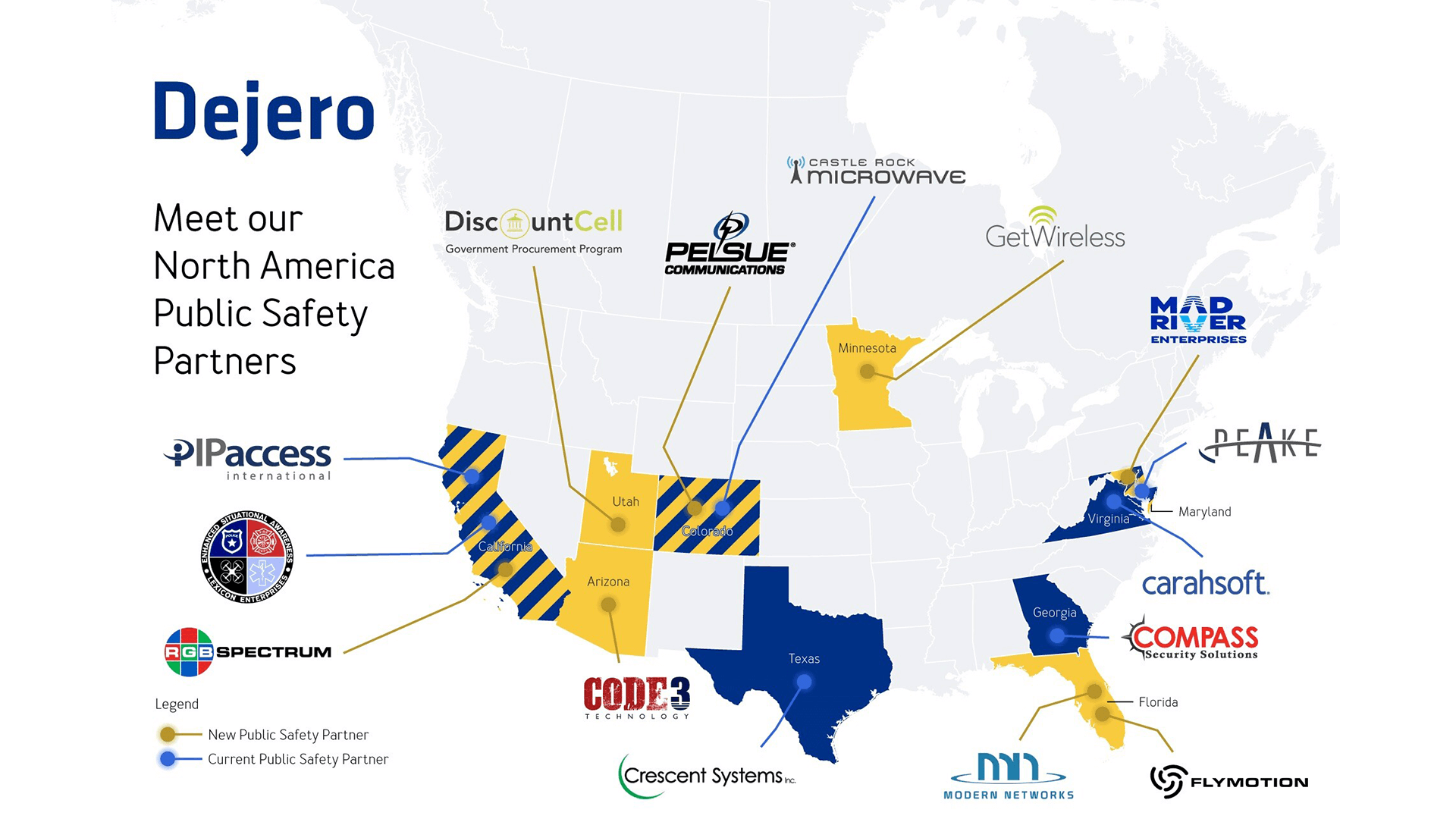 NA PS Channel Partner Map