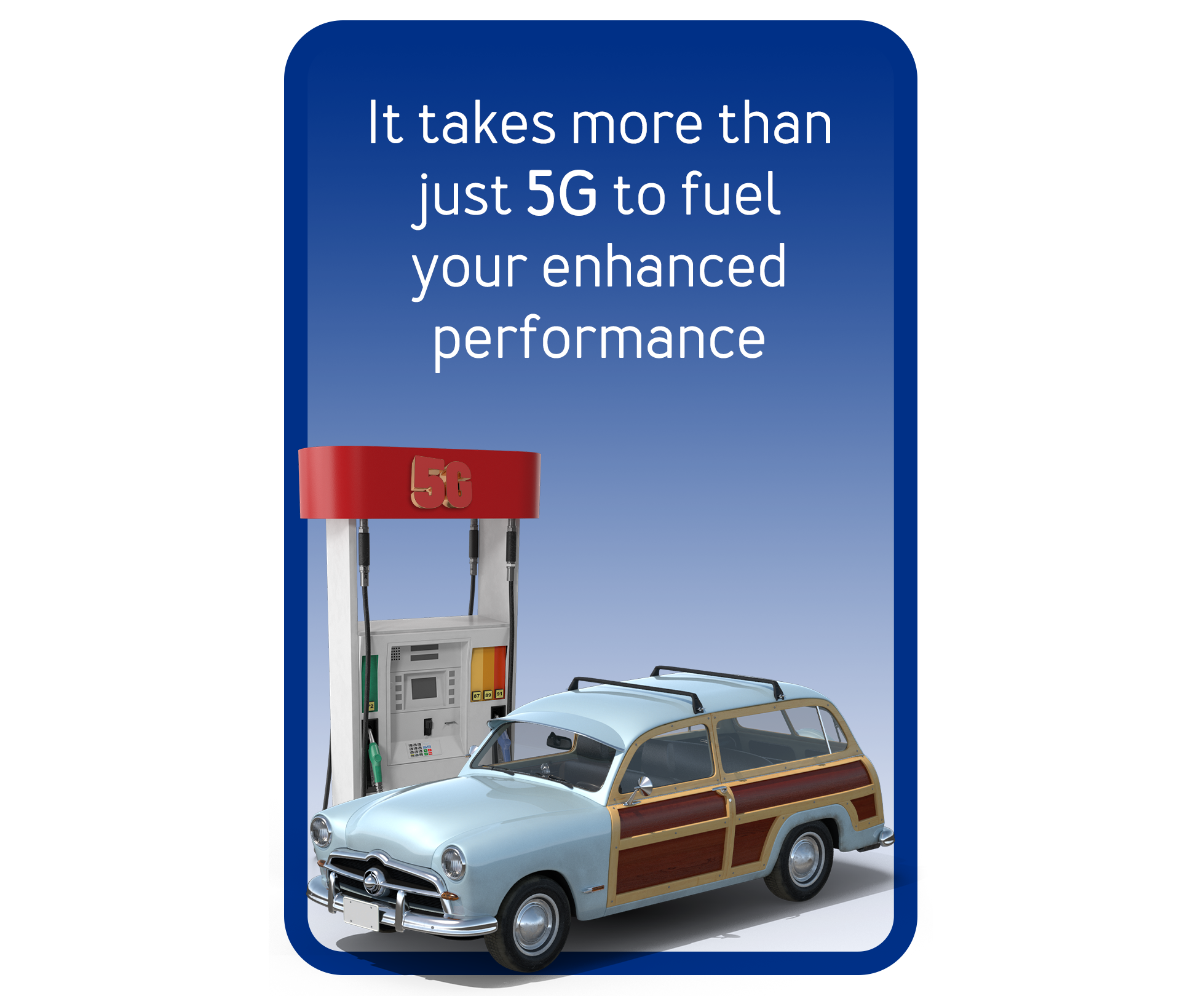 It takes more than just 5G to fuel your enhanced performance