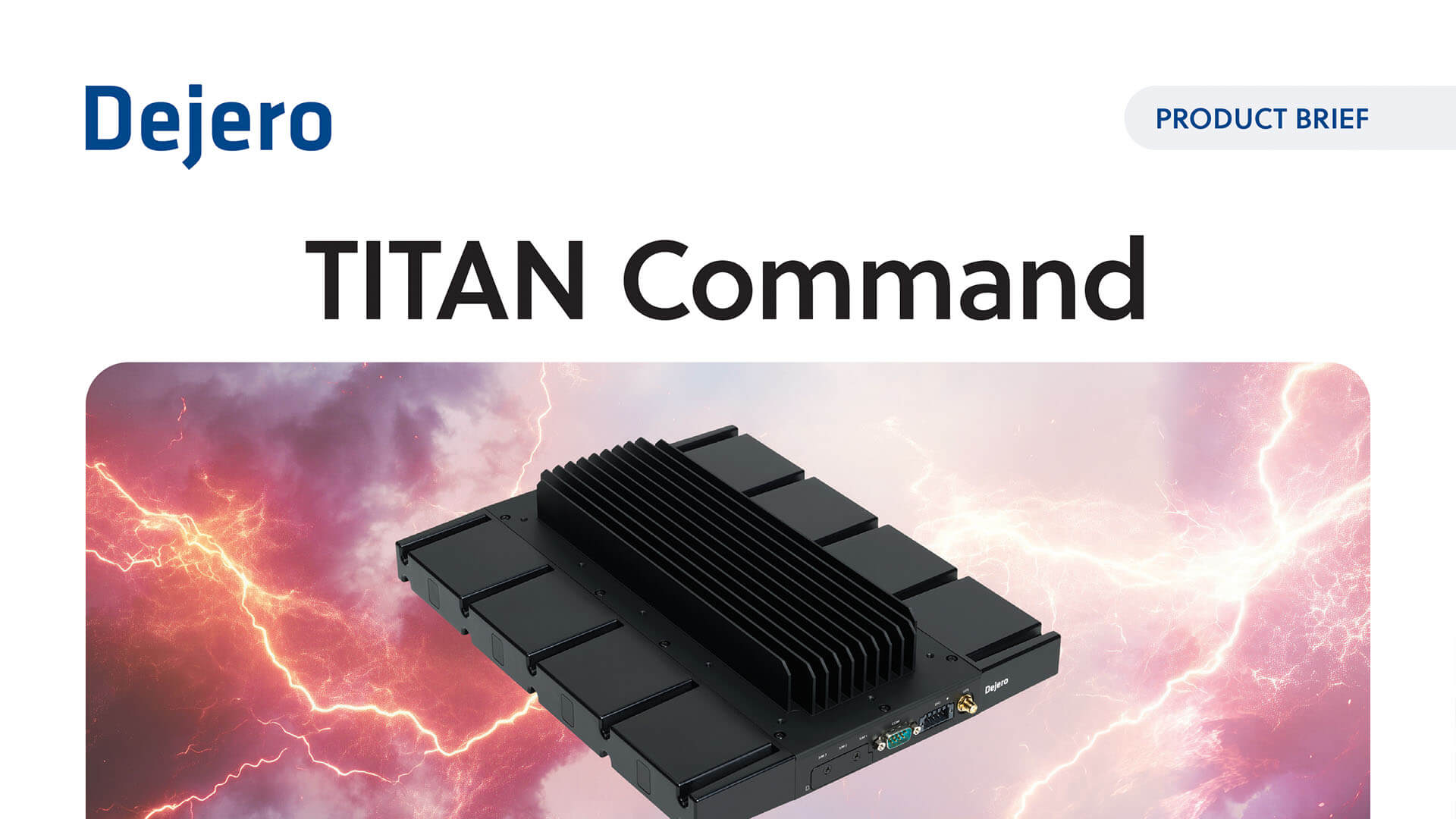 Dejero TITAN Command cover