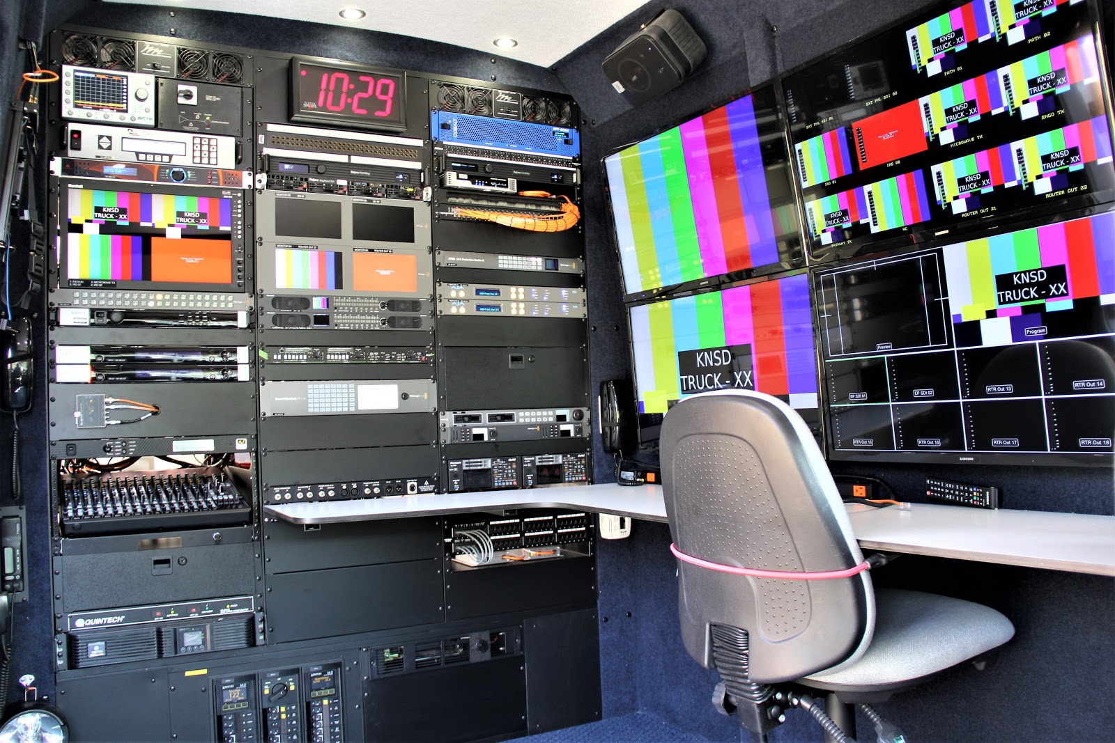 New KNSD-TV/KUAN-LD truck